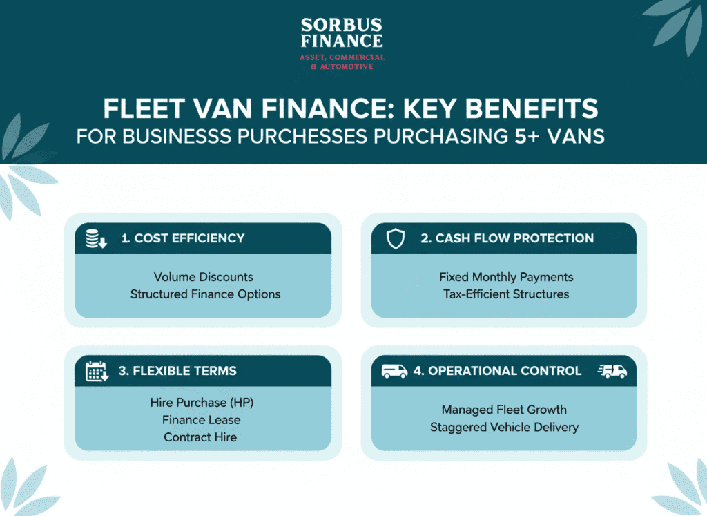 Fleet Van Finance infographic